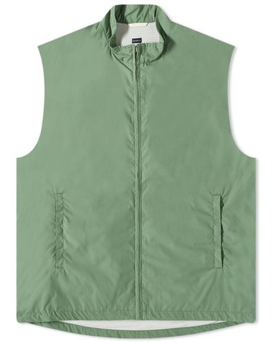 Nanamica Multi Pocket Vest - Green