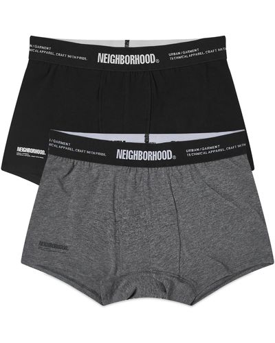Neighborhood Classic 2-Pack Boxer Shorts - Black