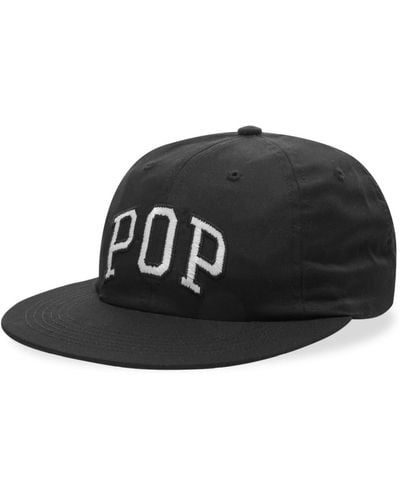 Pop Trading Co. Arch Logo Cap - Black