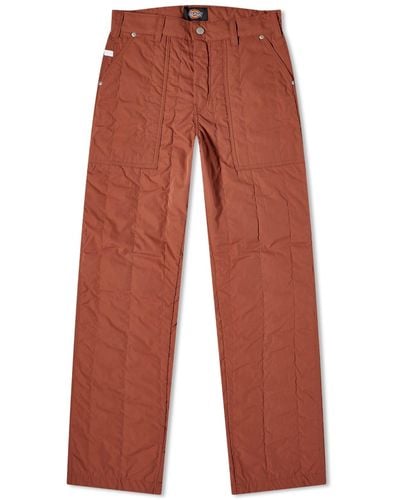 Dickies Premium Collection Quilted Utility Pant - Red