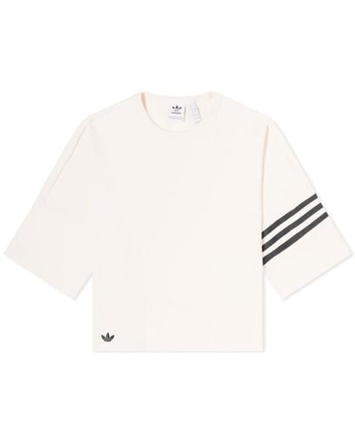 adidas Neu Classics Cropped T-shirt - White