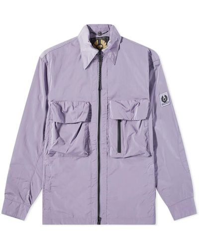 Belstaff Rift Overshirt - Purple