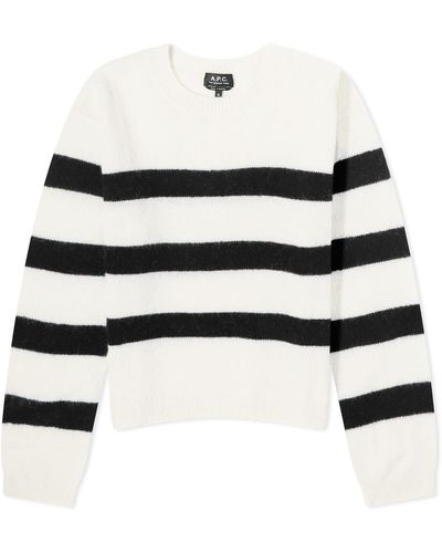 A.P.C. Madison Pullover - White