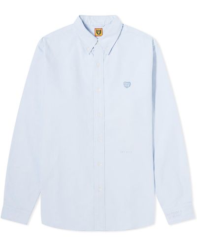 Human Made Button Down Oxford Shirt - Blue