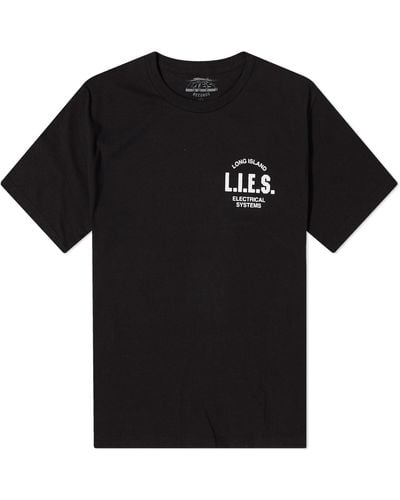 L.I.E.S. Records Classic Logo T-Shirt - Black