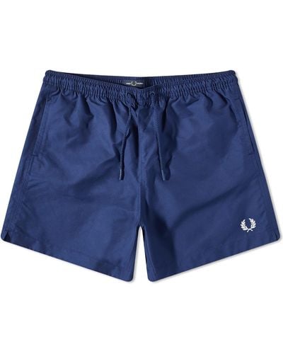 Fred Perry Classic Swim Shorts - Blue