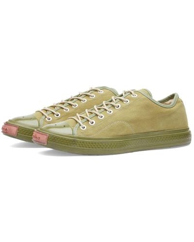 Acne Studios Ballow Soft Tumbled Tag Sneakers - Green