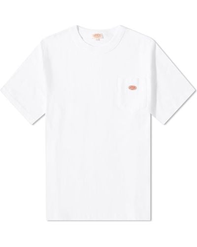 Armor Lux 79151 Logo Pocket T-Shirt - White