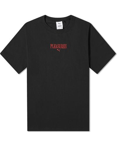 PUMA X Pleasures Graphic T-Shirt - Black