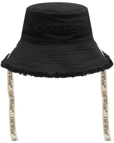 Off-White c/o Virgil Abloh Off- Strap Logo Bucket Hat - Black