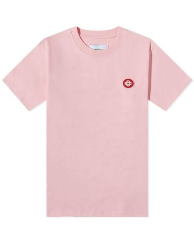 Casablancabrand Logo Patch T-shirt - Pink