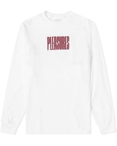 Pleasures Master Long Sleeve T-Shirt - White