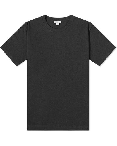 Sunspel Organic Riviera T-Shirt - Gray