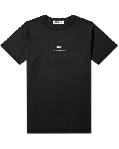 Affix Nasenbluten T-shirt - Black