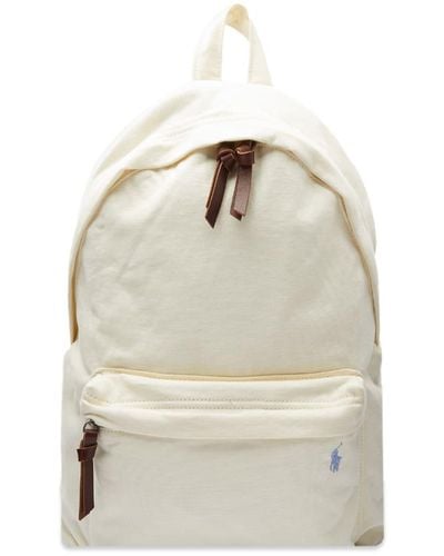 Polo Ralph Lauren Canvas Backpack - Natural