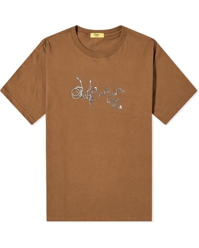 Dime Tangle T-Shirt - Brown