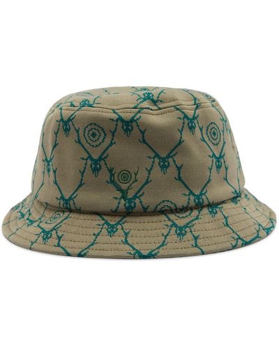 South2 West8 Sull & Target Bucket Hat - Green