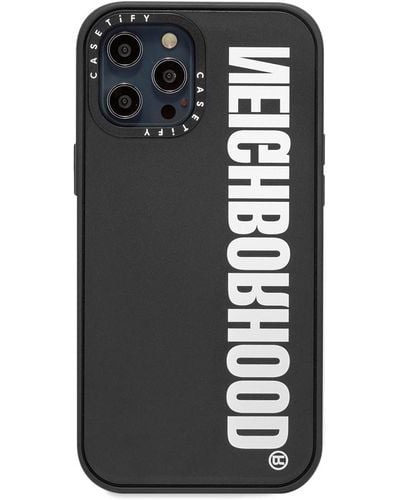 Neighborhood X Casetify Iphone 12 Pro Max Case - Black