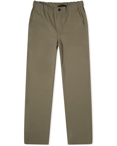 Norse Projects Ezra Relaxed Solotex Twill Trousers - Green