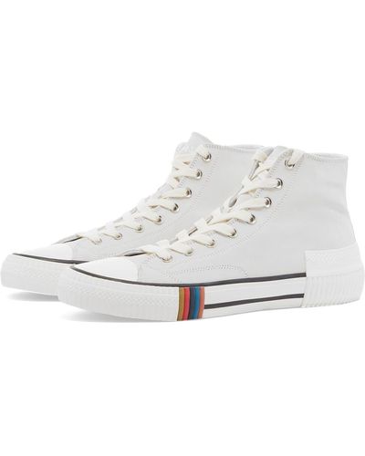 Paul Smith Shoes 'Shima' High Top Trainers White