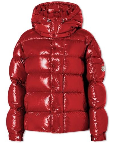 Moncler Extraordinary Forever Maya Quilted Shell Jacket - Red