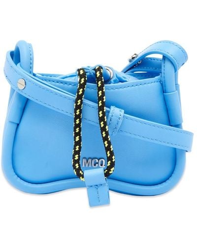 McQ Bpm Mini Cross Body Bag - Blue