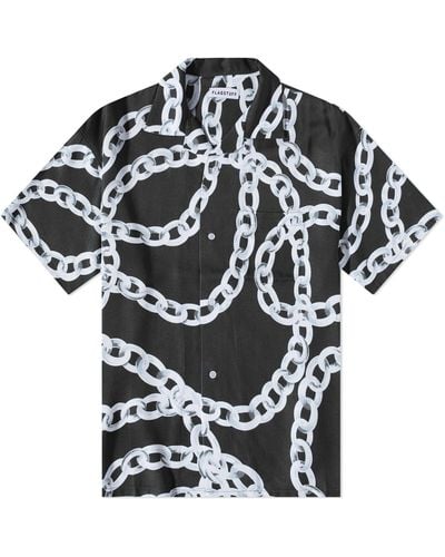 Flagstuff Chain Vacation Shirt - Black