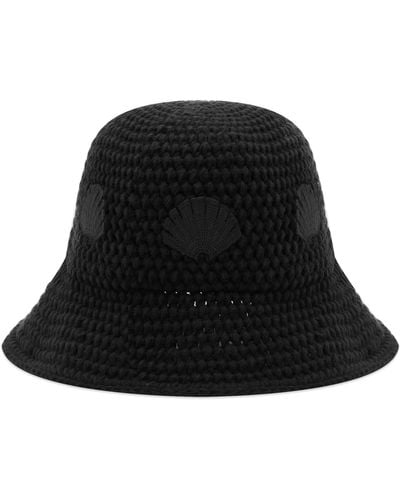 New Amsterdam Surf Association Crochet Hat - Black