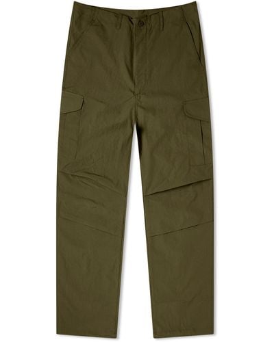 FRIZMWORKS Parachute Cargo Trousers - Green