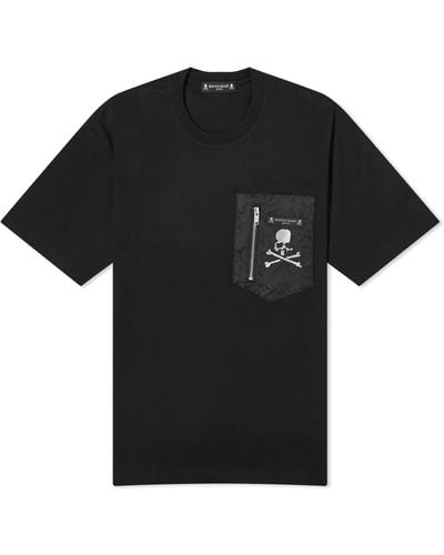 Mastermind Japan Zip Pocket T-Shirt - Black
