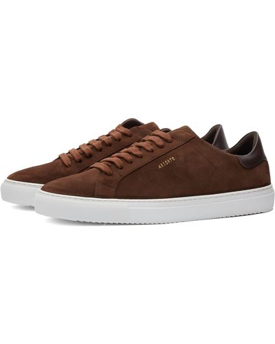 Axel Arigato Clean 90 Suede Trainers - Brown