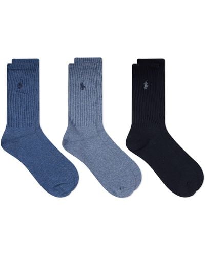 Polo Ralph Lauren Assorted Sock - Blue
