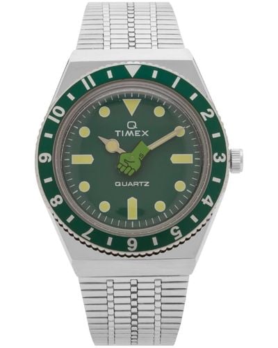 Timex X Seconde/seconde/ Q Watch - Green