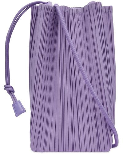 Pleats Please Issey Miyake Bloom Pleats Bag - Purple