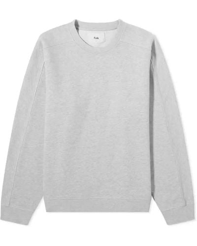 Folk Prism Sweatshirt - Gray