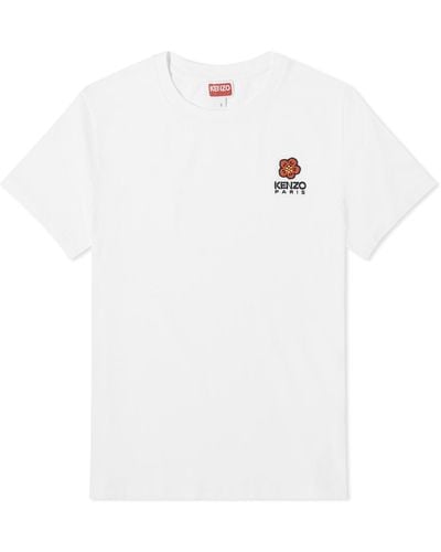 KENZO Crest Logo Classic T-Shirt - White