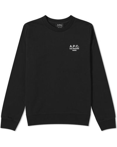 A.P.C. Skye Logo Sweatshirt - Black
