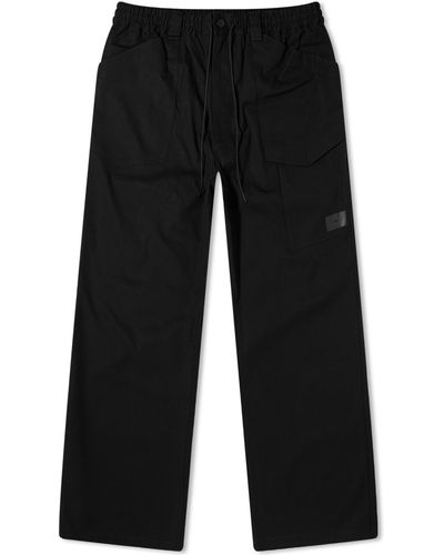 Y-3 Wide Leg Workwear Pants - L Black for Men | Lyst