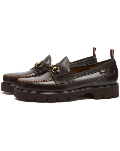 G.H. Bass & Co. X Nicholas Daley Superlug Lincoln Loafer - Brown