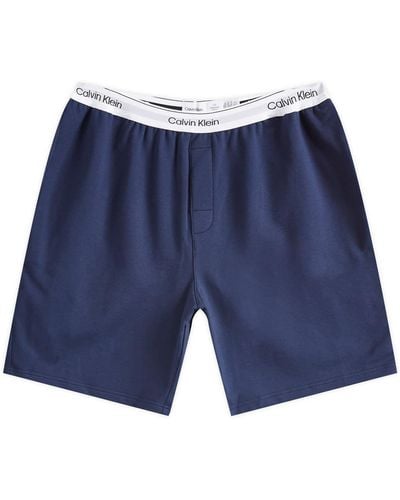 Calvin Klein Sleep Shorts - Blue
