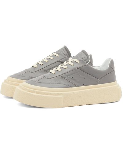 MM6 by Maison Martin Margiela Oversized Sole Sneakers - Gray
