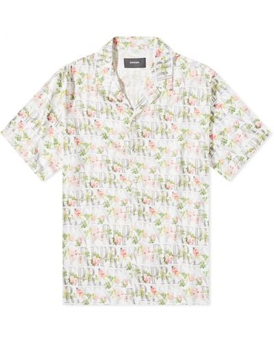 Represent Floral Vacation Shirt - White