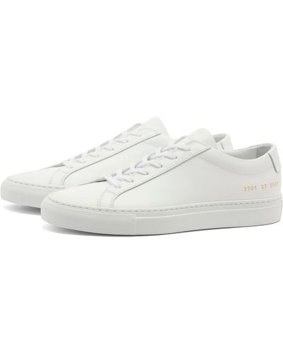 Common Projects By Common Projects Original Achilles Low Sneakers - White