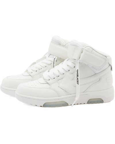 Off-White c/o Virgil Abloh Off- Out Of Office Mid Top Trainers - White