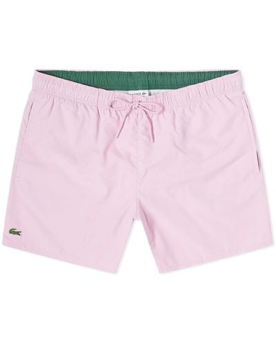 Lacoste Classic Swim Shorts - Pink