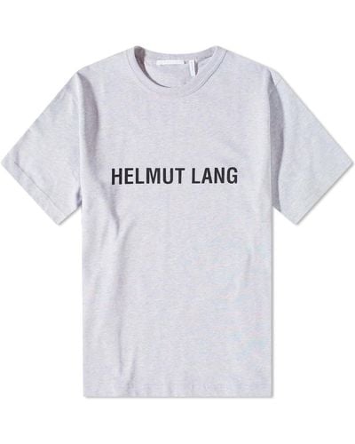 Helmut Lang Core Logo T-Shirt - Grey