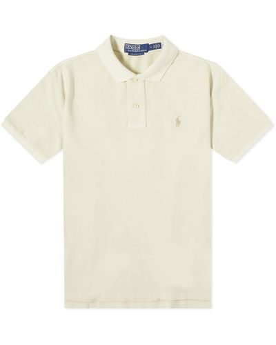 Polo Ralph Lauren Mineral Dyed Polo Shirt - Natural