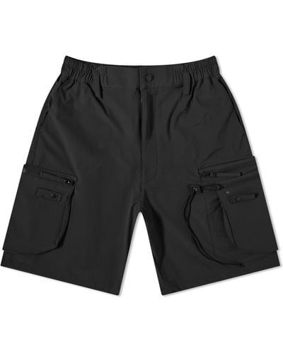 GOOPiMADE X Master-Piece Mgear-S 4D Drawstring-Bag Shorts - Black