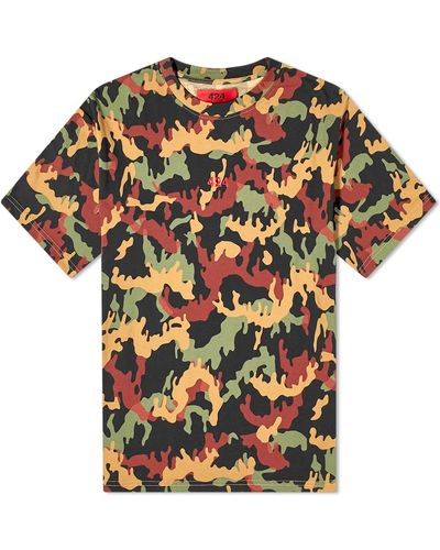424 Camo T-shirt - Multicolor