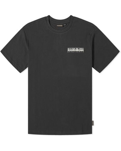 Napapijri Outdoor Utility T-Shirt - Black